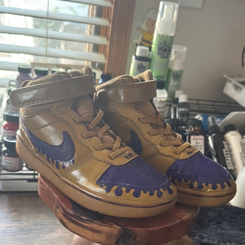 Custom Peanut Butter & Jelly Nike